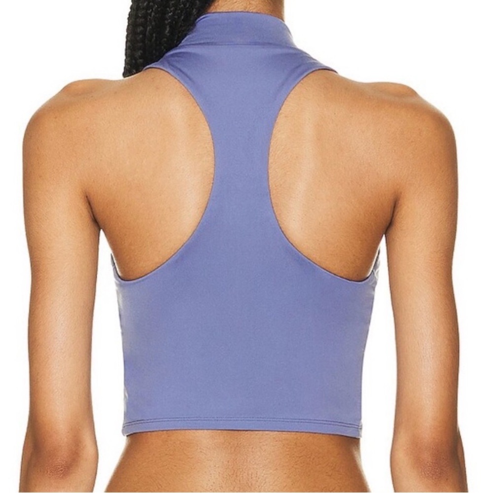 ALO That Shelf Bra Alosoft Tank in Blue -Small - Picture 2 of 5